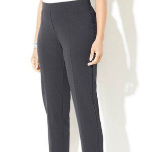 Catherine's Gray Crepe Knit Pants- 5XWP(petite)- NWOT